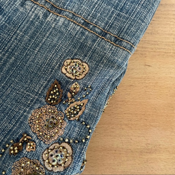 Embroidered Jean Jacket - Picture 7 of 7